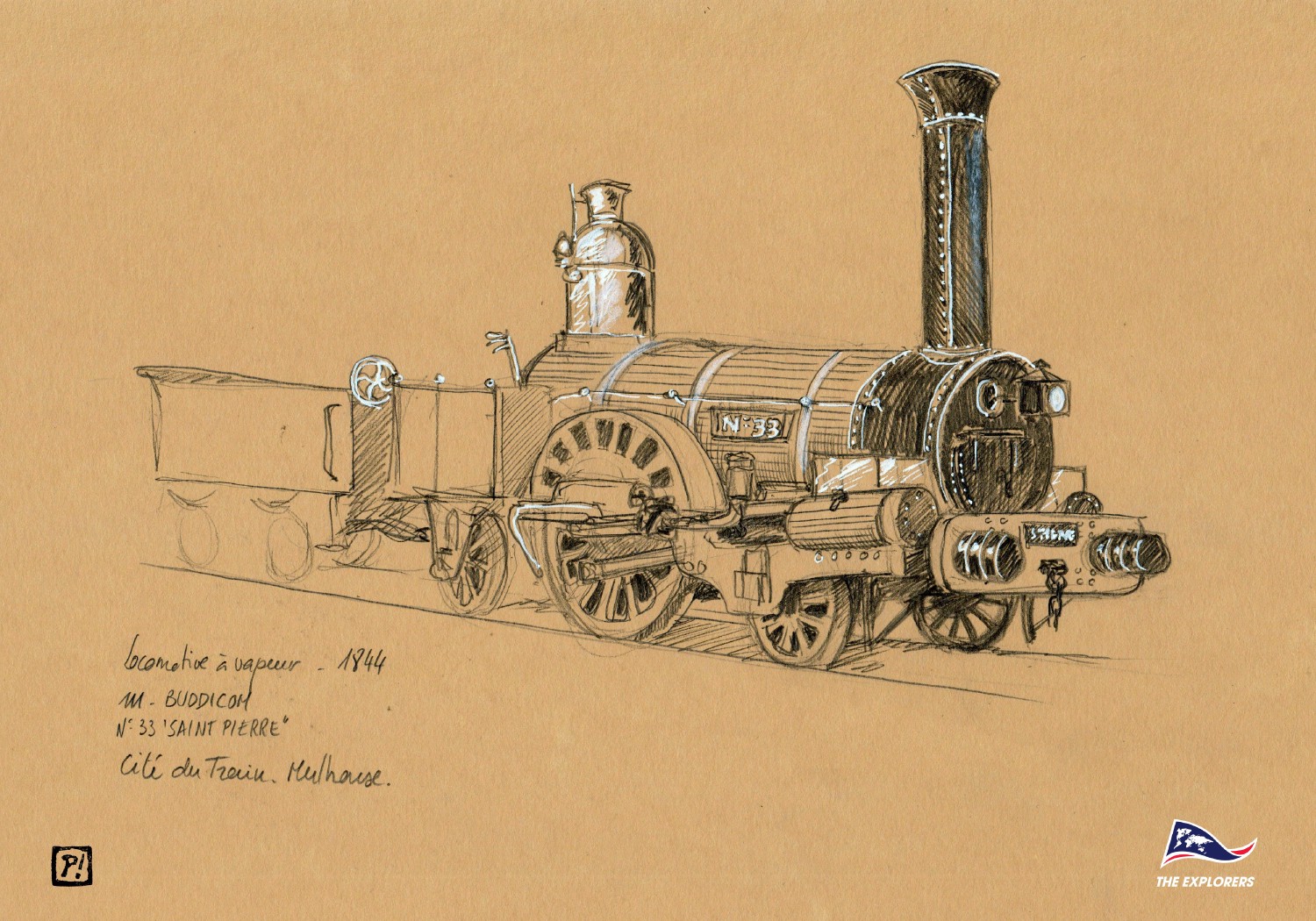 A high-end steam locomotive - The Explorers